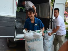 高溫下，愛心涌現(xiàn)