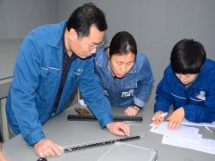 公司舉辦色差、色棋測試