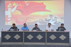 北鎮(zhèn)街道在公司召開基干民兵點(diǎn)驗(yàn)大會